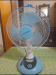 Suparstar rechargeable table fan